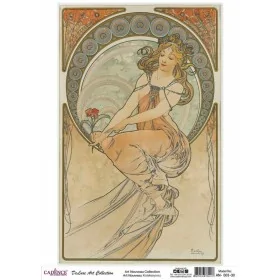 Model AN003 Deluxe Art Collection Pirinç Dekopaj 60x84cm